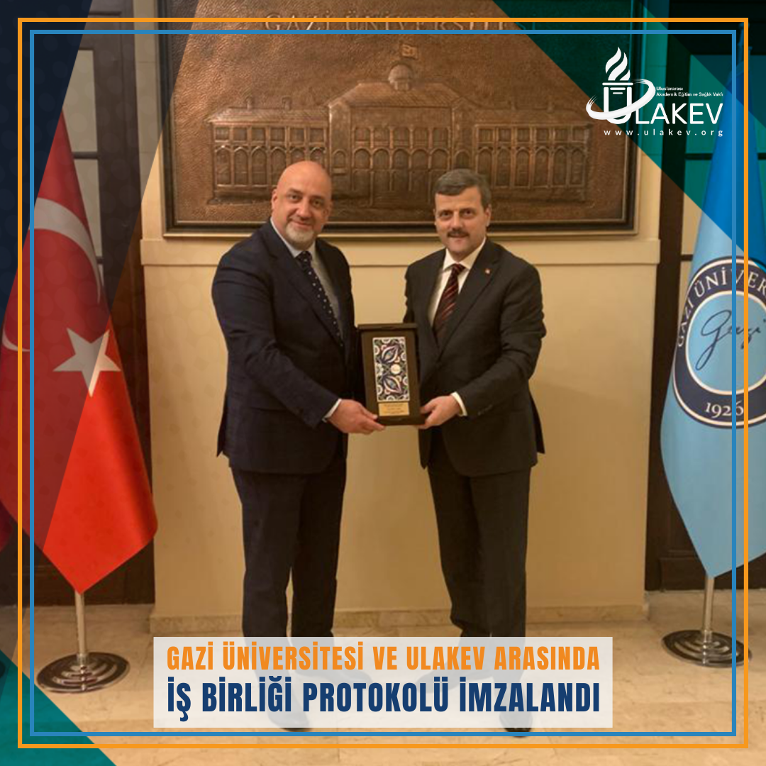 Gazi Üniversitesi ve ULAKEV arasında İş Birliği Protokolü İmzalandı
